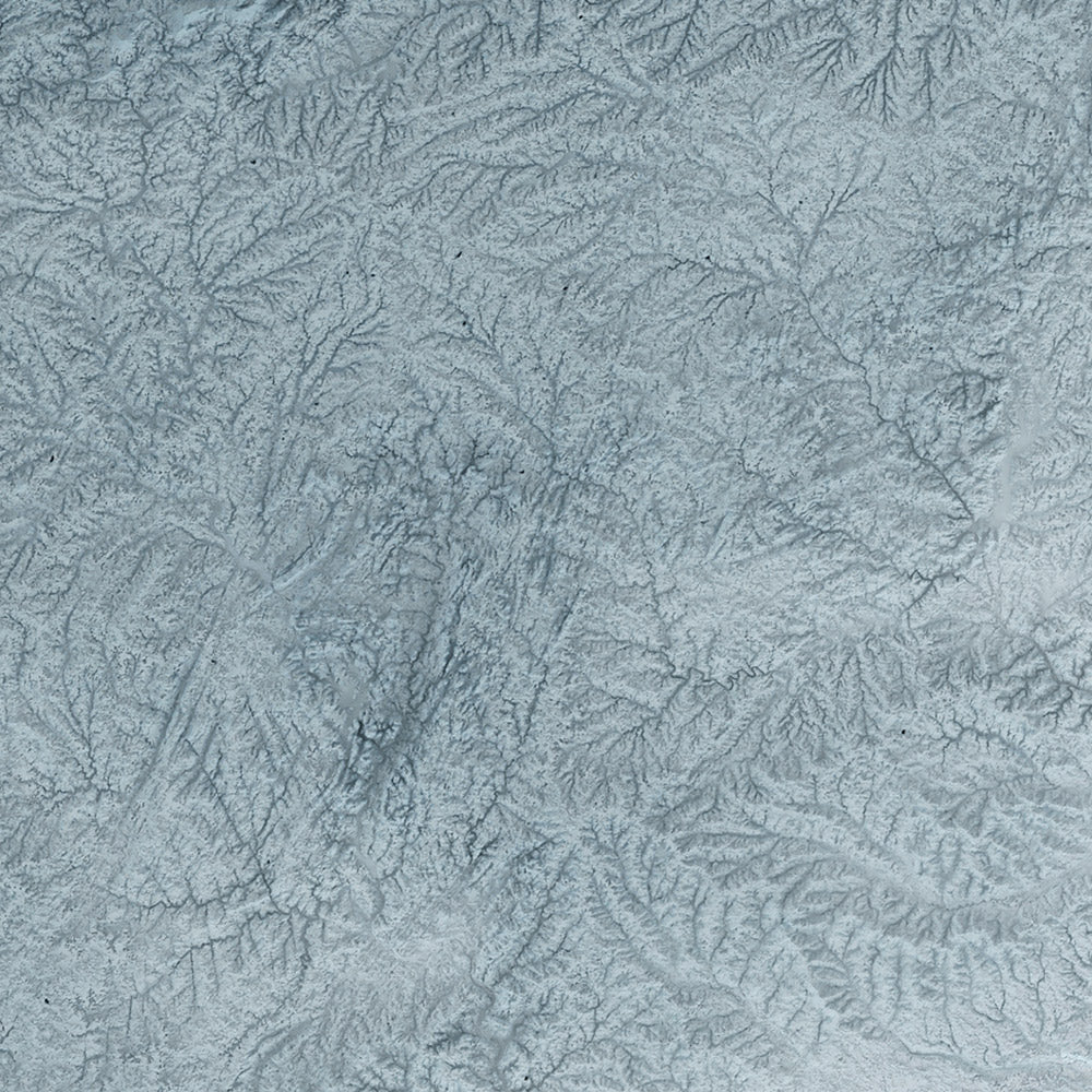 North Carolina Topographic 3D Relief Map