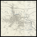 Mapa antiguo personalizado de Colchester 