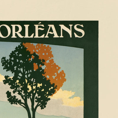 Loire Valley Travel Poster: Château d’Amboise by Constant Duval, 1922