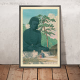 Le Grand Bouddha de Kamakura par Hasui Kawase, 1935 