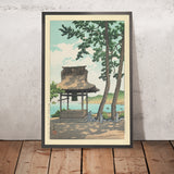 Shugetsu-Tempel in Ito, Izu von Hasui Kawase, 1935 