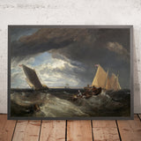 Die Kreuzung der Themse und der Medway von Turner, 1807 