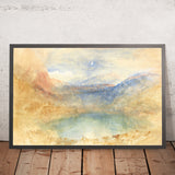 Der Lungernsee im Mondlicht, Schweiz von Turner, 1848 