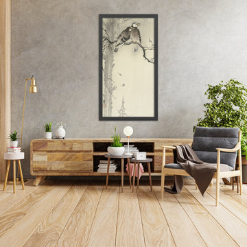 A framed image of 