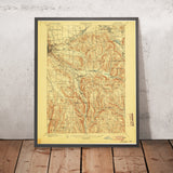 Old Map of Ithaca, New York by USGS, 1900 – Cayuga Lake, Dryden & Lansing