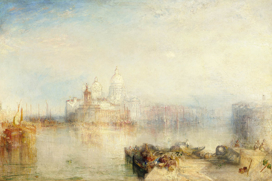 La Dogana e Santa Maria della Salute di Turner, 1843 