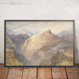 Le Fort de L'Esseillon, Val de la Maurienne, France par Turner, 1835 