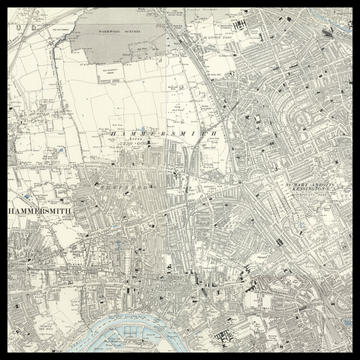 An old Ordnance Survey map of Shepherd&