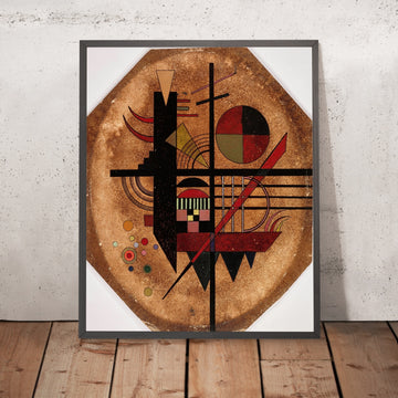 A framed image of 