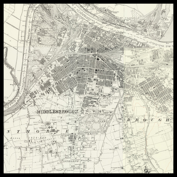 Una vecchia mappa dell&