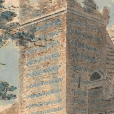 Dent de Lion, Margate par Turner, 1791 