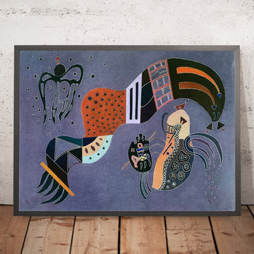 A framed image of 
