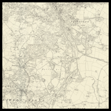 Carte ancienne personnalisée de Telford 