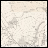 Carte ancienne personnalisée de Clydebank 