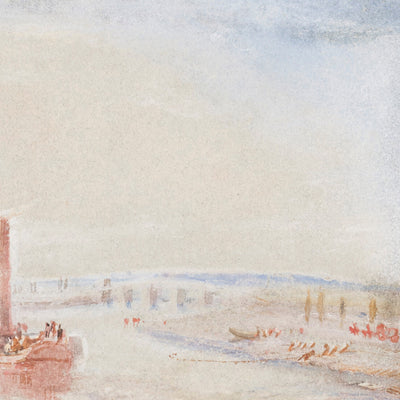 The Confluence of the Seine and the Marne at Charenton, France by Turner, 1835