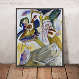 Improvisation 18 (with tombstone) by Wassily Kandinsky, 1911