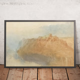 Die Festung Ehrenbreitstein vom anderen Rheinufer aus von Turner, 1817 