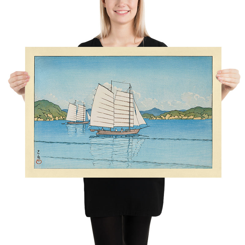 Inland Sea von Hasui Kawase, 1952 