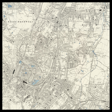 An old Ordnance Survey map of Sydenham