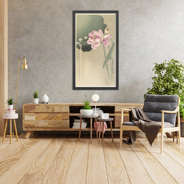 A framed image of 