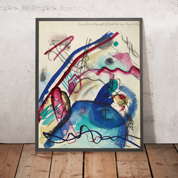 A framed image of 
