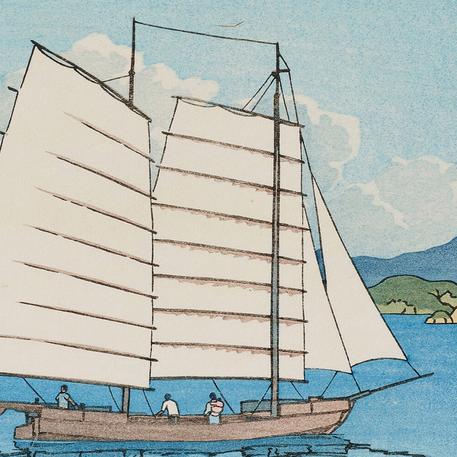 Inland Sea von Hasui Kawase, 1952 