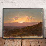 Looking across the Hudson Valley by Frederic Edwin Church, 1867