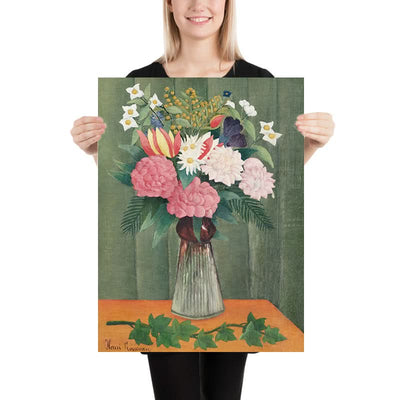 Blumen in einer Vase von Henri Rousseau, 1910 