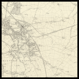 Mapa antiguo personalizado de Hinckley 