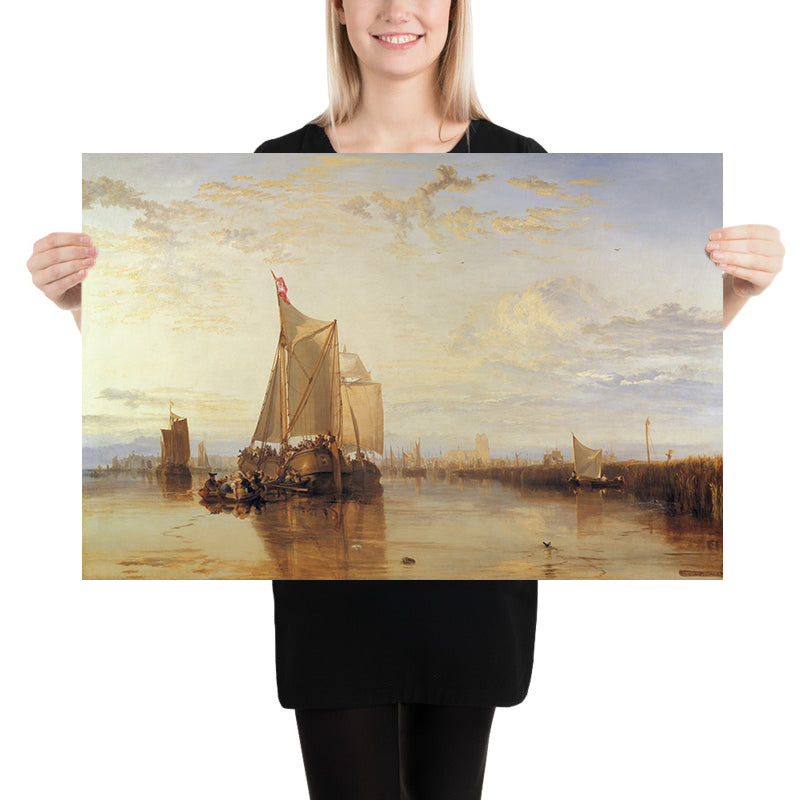 The Dort Packet-Boat from Rotterdam Becalmed by Turner, 1818