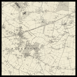 Mapa antiguo personalizado de Widnes 