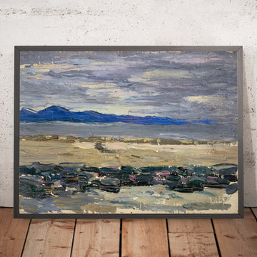 A framed image of 