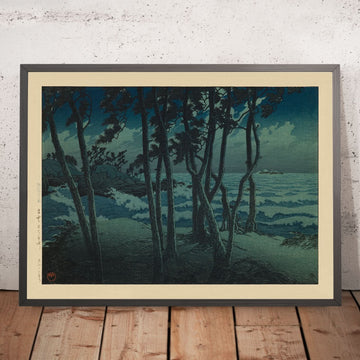 Hinomisaki Izumo from Souvenirs of Travels by Hasui Kawase 1925