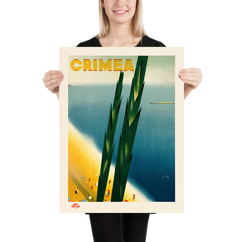Crimea Travel Poster – The Unique Maps Co.