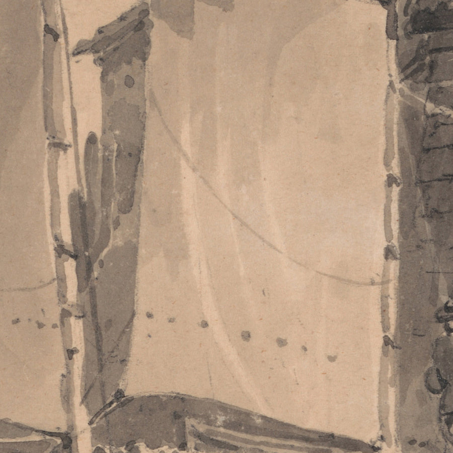 Fisherman’s Cottage, Dover by Turner, 1790