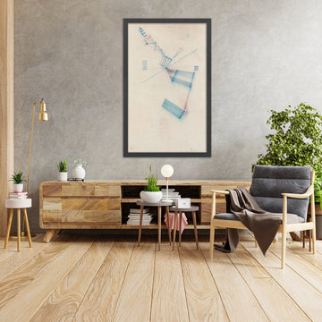 A framed image of 