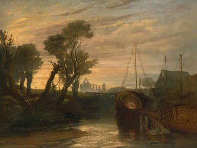 Newark Abbey by Turner, 1806