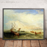 Pesca a traina, al largo di Hastings di Turner, 1835 