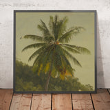 Palm Trees, West Indies by Frederic Edwin Church, 1865