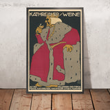 Kathreiner Weine Vintage Wine Poster by Ludwig Hohlwein, 1913