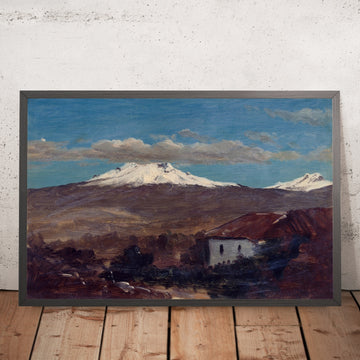 A framed image of 