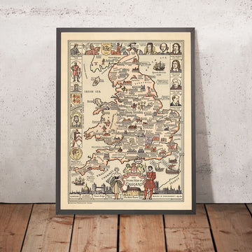 Vecchia mappa storica dell&