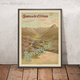 Le Mont-Dore Travel Poster: Chemins de Fer d’Orléans by Frederic Hugo d’Alési, 1898