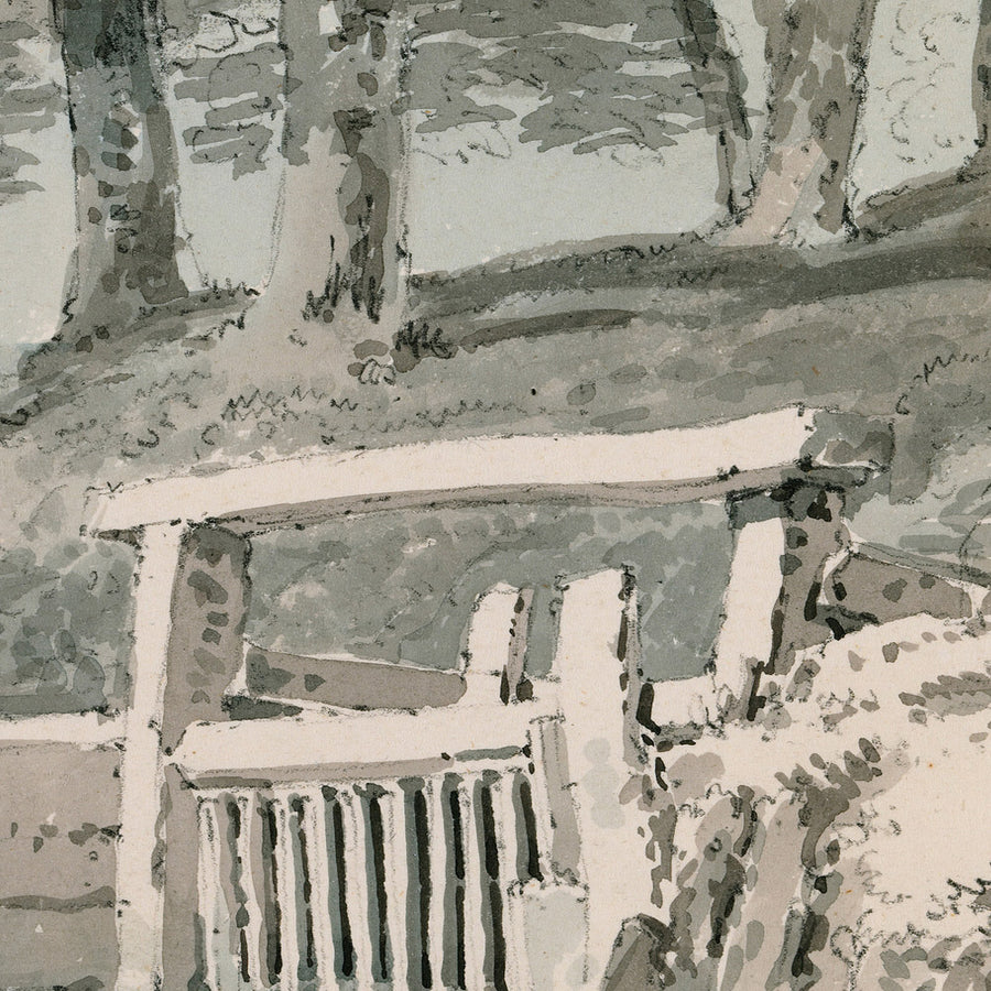 Sluice Gate, Netley Abbey, Hampshire by Turner 1794