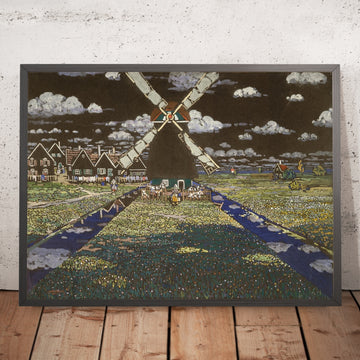 A framed image of 
