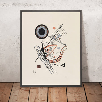 A framed image of 