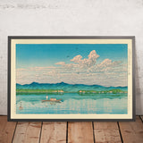 Lago Hamana de Hasui Kawase, 1935 