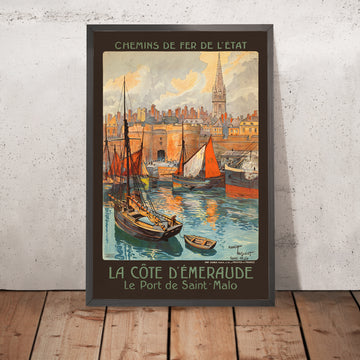 Une image encadrée de 