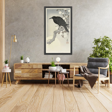 A framed image of 