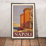 Póster de viaje de Nápoles: Napoli de Novissima, 1920 